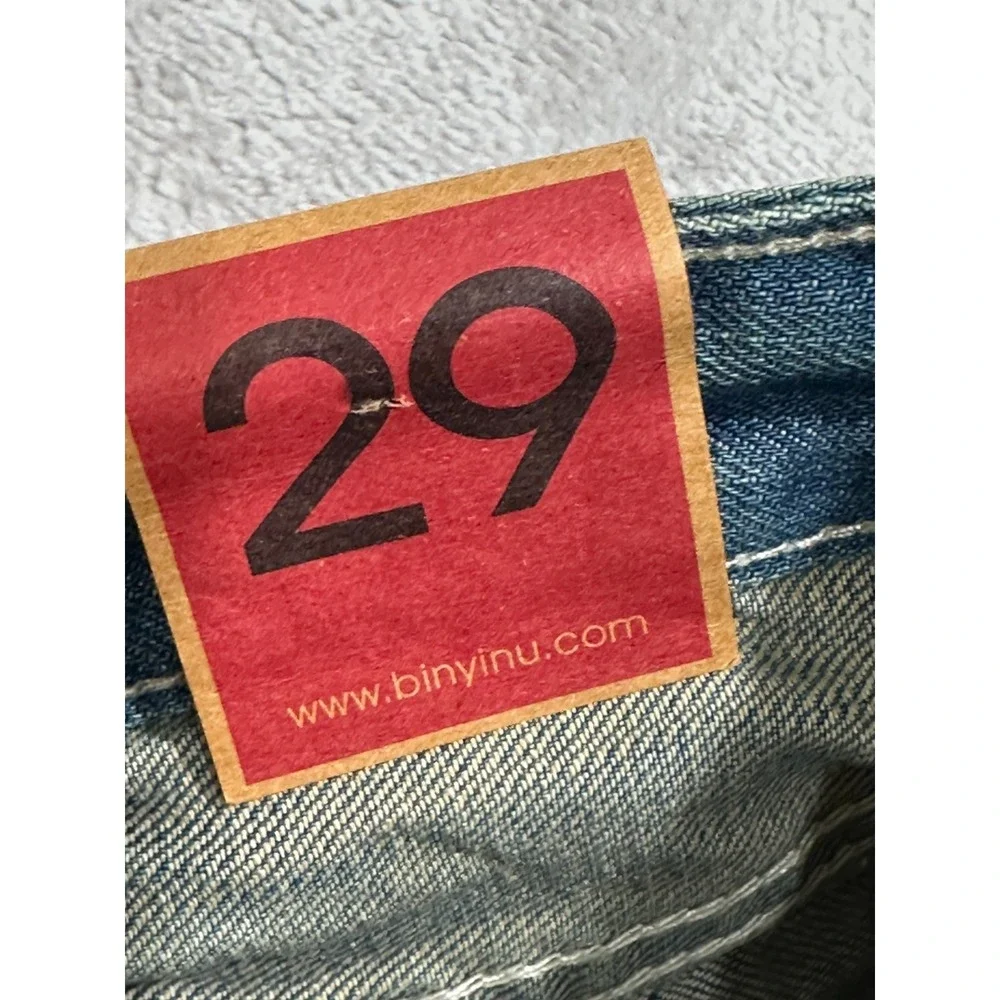 Vintage Bindwood Denim Capris NWT McBling Cyber Grunge Cropped Jeans 29 NWT